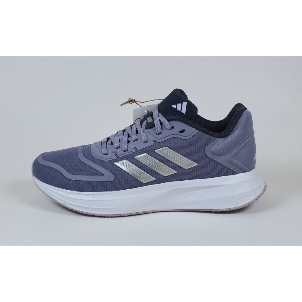 Adidas Duramo 10 Running Shoes Size 7 Silver Violet‎ Silver Metallic HP2386